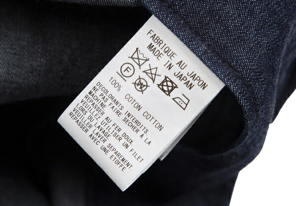 Y's 23SS Spotted Denim Long Jacket Indigo Size 1