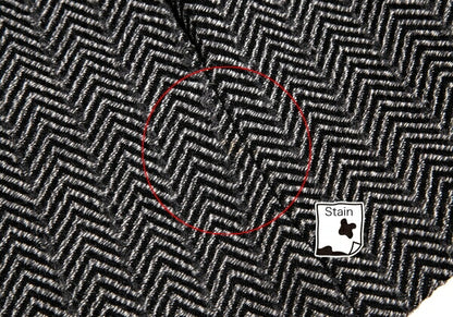 ARMANI COLLEZIONI Herringbone Wool Jacket Gray Size 38
