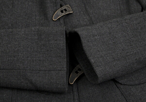 ARMANI COLLEZIONI Wool Design Button Jacket Gray Size 38