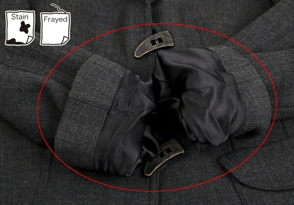 ARMANI COLLEZIONI Wool Design Button Jacket Gray Size 38