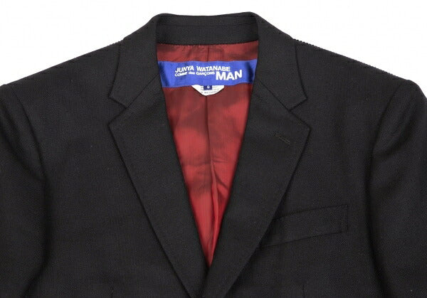 JUNYA WATANABE MAN Mixed Material Back Jacket Black Size S