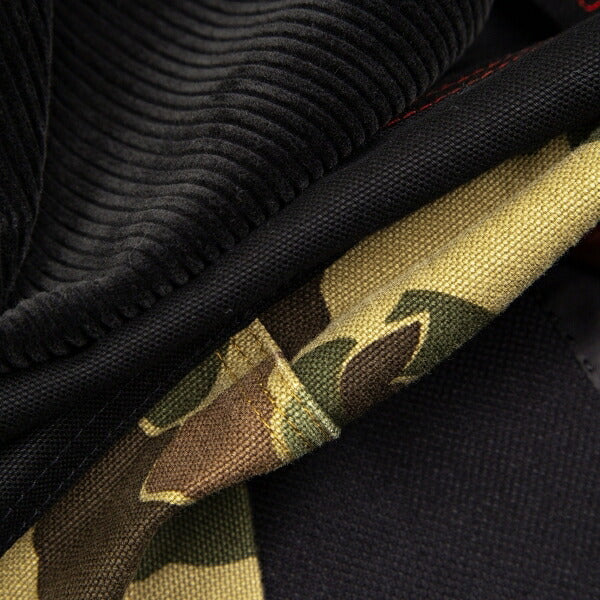 JUNYA WATANABE MAN Mixed Material Back Jacket Black Size S