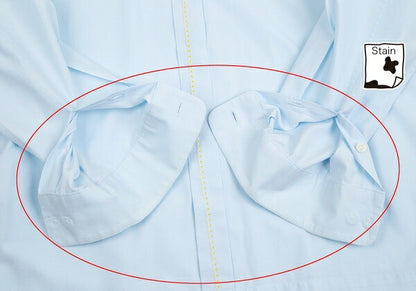 ISSEY MIYAKE MEN Cotton Broadstitch Fly Front Shirt Size 2
