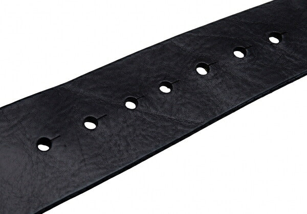 ISSEY MIYAKE FETE Leather Belt Black