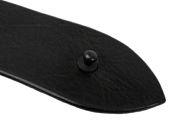 ISSEY MIYAKE FETE Leather Belt Black