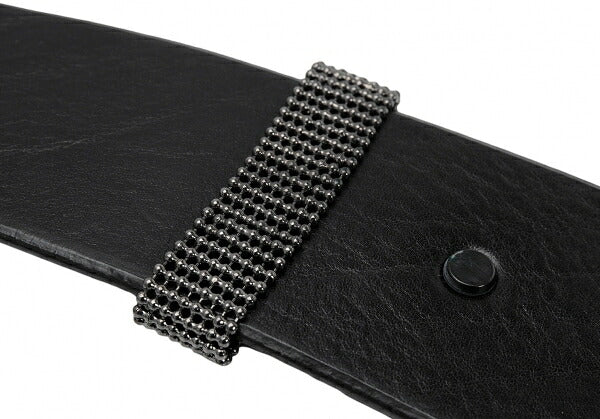 ISSEY MIYAKE FETE Leather Belt Black