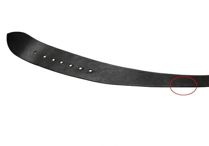 ISSEY MIYAKE FETE Leather Belt Black