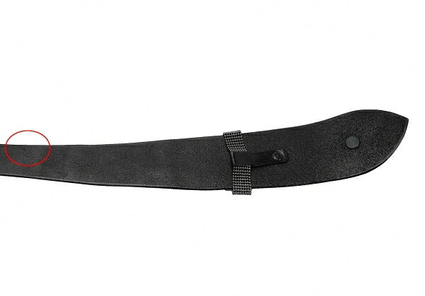 ISSEY MIYAKE FETE Leather Belt Black