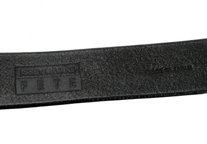 ISSEY MIYAKE FETE Leather Belt Black