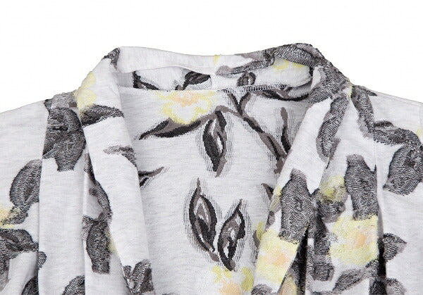 ISSEY MIYAKE HaaT Flower Jacquard Cardigan Off-White Size 3