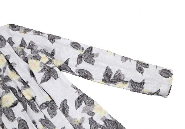 ISSEY MIYAKE HaaT Flower Jacquard Cardigan Off-White Size 3