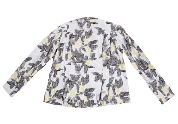 ISSEY MIYAKE HaaT Flower Jacquard Cardigan Off-White Size 3
