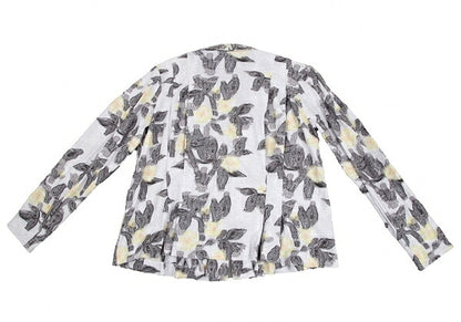 ISSEY MIYAKE HaaT Flower Jacquard Cardigan Off-White Size 3