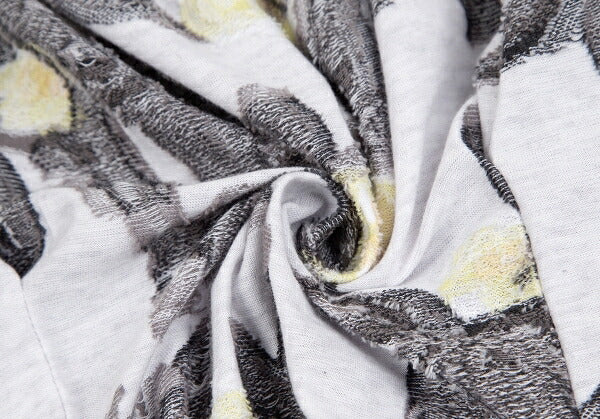 ISSEY MIYAKE HaaT Flower Jacquard Cardigan Off-White Size 3