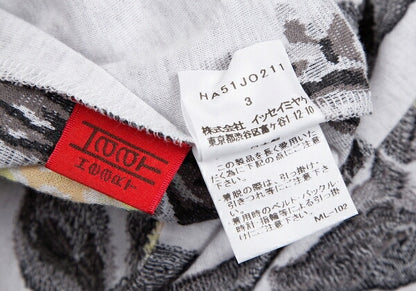 ISSEY MIYAKE HaaT Flower Jacquard Cardigan Off-White Size 3