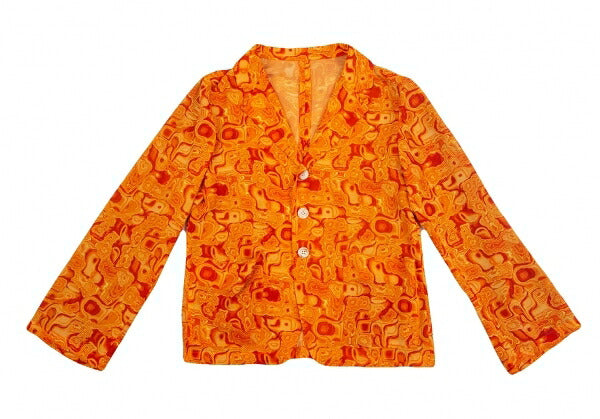 Yohji Yamamoto FEMME '96SS Psychedelic Jacket Orange Size S
