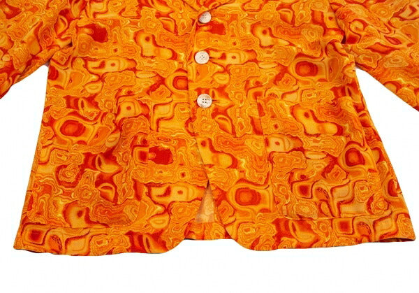 Yohji Yamamoto FEMME '96SS Psychedelic Jacket Orange Size S