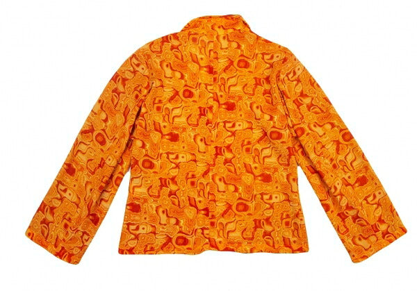 Yohji Yamamoto FEMME '96SS Psychedelic Jacket Orange Size S