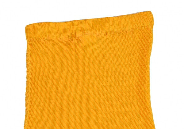 ISSEY MIYAKE Bias Pleated Skirt Orange Size M