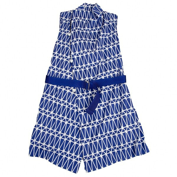 ISSEY MIYAKE Geometric Patch Sleeveless Jacket White Size 2