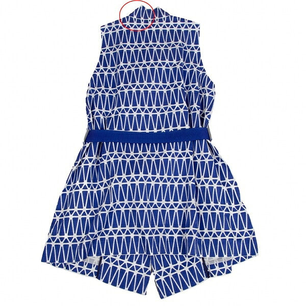 ISSEY MIYAKE Geometric Patch Sleeveless Jacket White Size 2