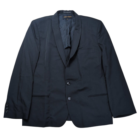 Comme des Garcons 92SS Black Wool Gabardine 2B Jacket Size M