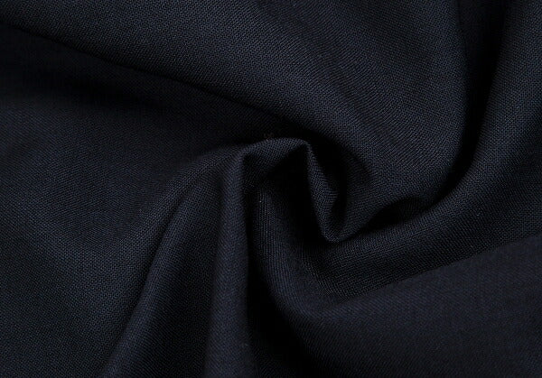 COMME des GARCONS Poly Wool Half Wrap Skirt Dark Navy Size M