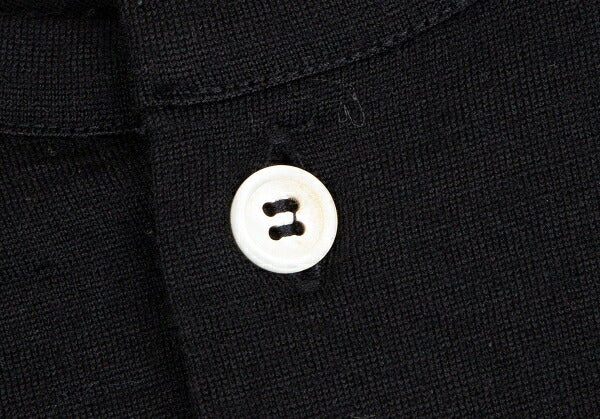 COMME des GARCONS NOIR Wool Silk Short Shirt Black Size M