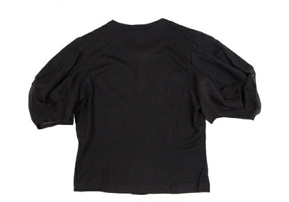 COMME des GARCONS NOIR Wool Silk Short Shirt Black Size M