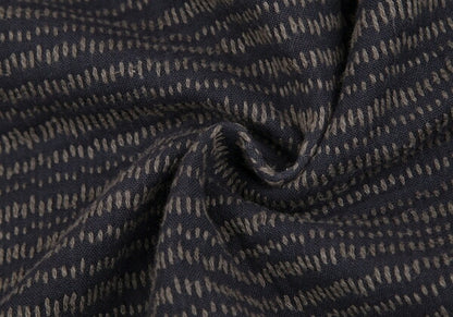 JURGEN LEHL Stitch Design Wrap Skirt Navy Size M
