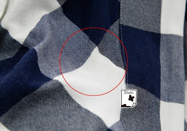 Y's Block Check Buttonless Sleeveless White Navy Jacket Size 1