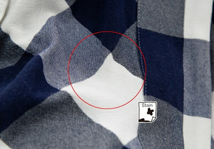 Y's Block Check Buttonless Sleeveless White Navy Jacket Size 1