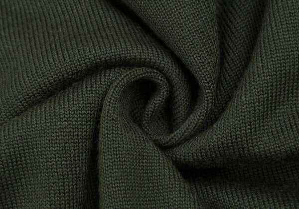 JUNIOR GAULTIER Sleeve Logo Patch Sweater Khaki Size 42