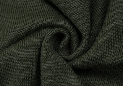 JUNIOR GAULTIER Sleeve Logo Patch Sweater Khaki Size 42