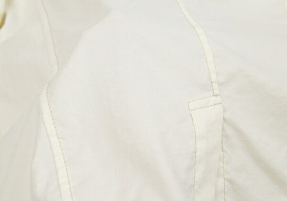 Y's 22SS Garment-Dyed Asymmetric Layered Jacket White Size 2