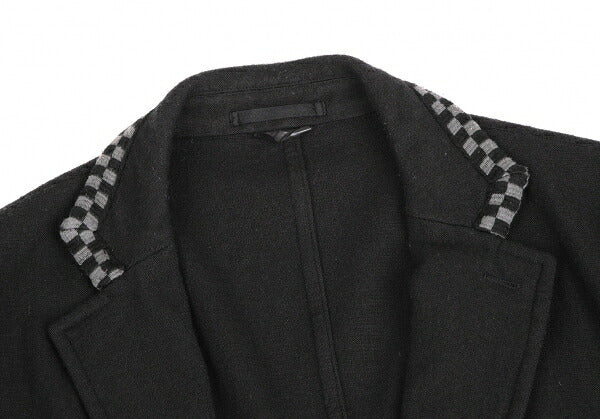 COMME des GARCONS HOMME DEUX Dyed Wool Panel Jacket Size S