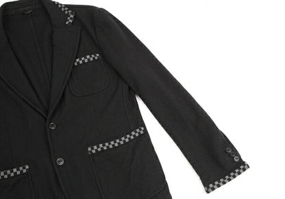 COMME des GARCONS HOMME DEUX Dyed Wool Panel Jacket Size S