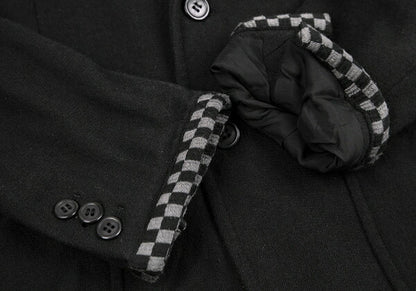 COMME des GARCONS HOMME DEUX Dyed Wool Panel Jacket Size S