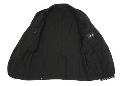 COMME des GARCONS HOMME DEUX Dyed Wool Panel Jacket Size S