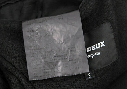 COMME des GARCONS HOMME DEUX Dyed Wool Panel Jacket Size S