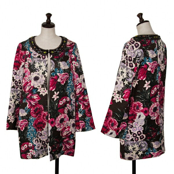 KEITA MARUYAMA KEITA Bijou Flower Jacket Pink Size 1