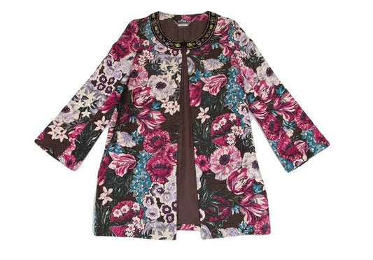 KEITA MARUYAMA KEITA Bijou Flower Jacket Pink Size 1