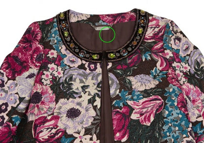 KEITA MARUYAMA KEITA Bijou Flower Jacket Pink Size 1