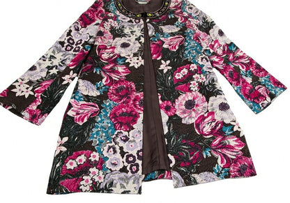 KEITA MARUYAMA KEITA Bijou Flower Jacket Pink Size 1
