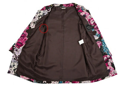 KEITA MARUYAMA KEITA Bijou Flower Jacket Pink Size 1