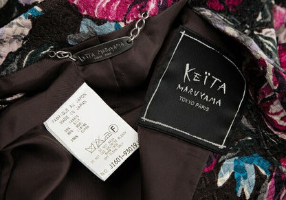 KEITA MARUYAMA KEITA Bijou Flower Jacket Pink Size 1