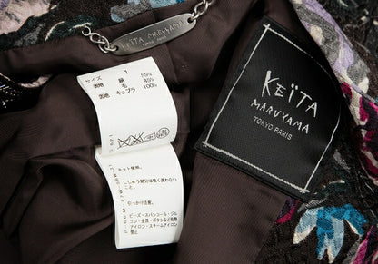 KEITA MARUYAMA KEITA Bijou Flower Jacket Pink Size 1