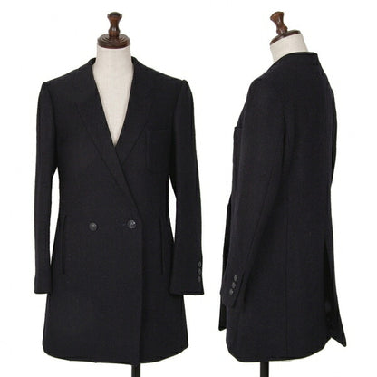 KEITA MARUYAMA Harris Tweed Stitched Jacket Navy Size 1