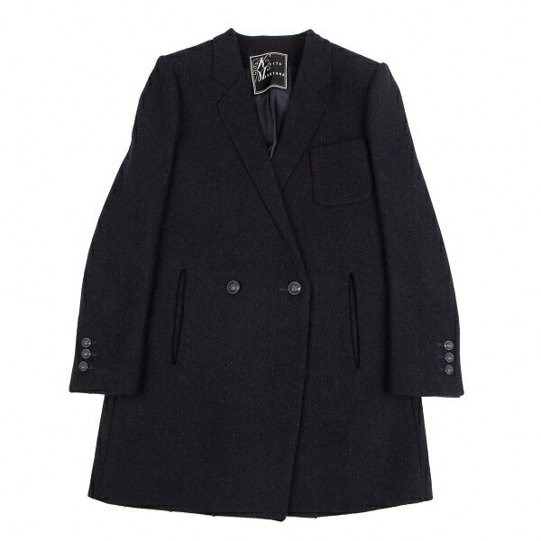 KEITA MARUYAMA Harris Tweed Stitched Jacket Navy Size 1