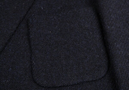 KEITA MARUYAMA Harris Tweed Stitched Jacket Navy Size 1